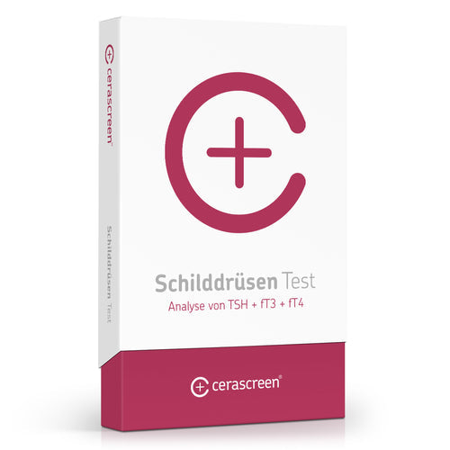 Schilddrüsen Test | Analyse von TSH + fT3 + fT4 | cerascreen®